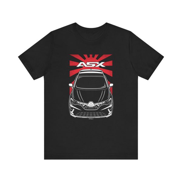 Mitsubishi ASX 2023-2024 T-shirt - JDM Shirt Black by Auto Art Apparel