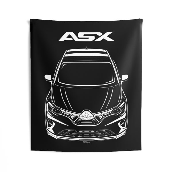 Mitsubishi ASX 2023-2024 Tapestry 50 x 60 inch by Auto Art Apparel