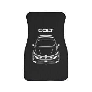 Mitsubishi Colt 2023-2024 Car Mat Front Carpet Floor Mats by Auto Art Apparel