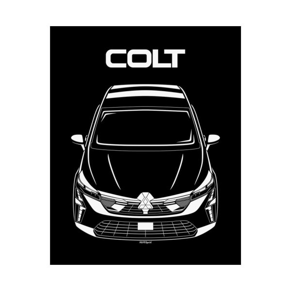 Mitsubishi Colt 2023-2024 Poster 16 x 20 inch by Auto Art Apparel