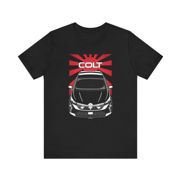 Mitsubishi Colt 2023-2024 T-shirt - JDM Shirt Black by Auto Art Apparel