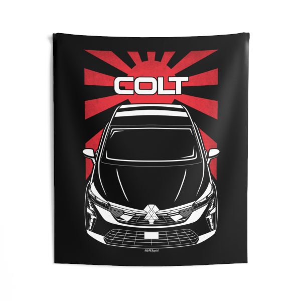 Mitsubishi Colt 2023-2024 Tapestry - JDM Wall Art 50 x 60 inch by Auto Art Apparel