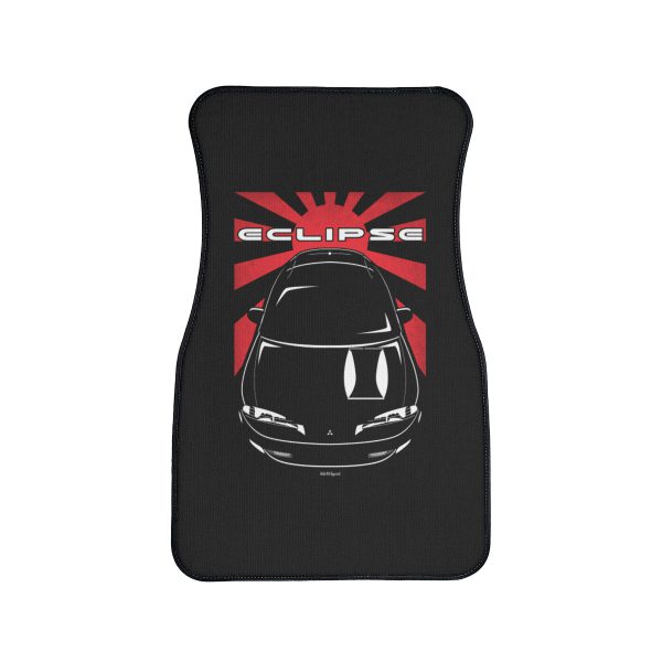 Mitsubishi Eclipse 2nd gen 1995-1999 Car Mat - JDM Floor Mats Front Carpet Floor Mats by Auto Art Apparel