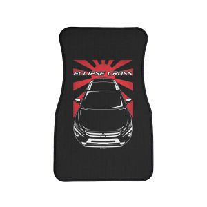 Mitsubishi Eclipse Cross 2018-2021 Car Mat - JDM Floor Mats Front Carpet Floor Mats by Auto Art Apparel