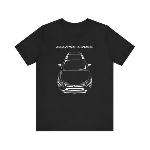 Mitsubishi Eclipse Cross 2018-2021 T-shirt Black by Auto Art Apparel
