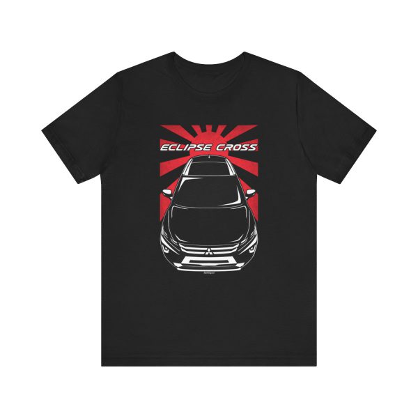 Mitsubishi Eclipse Cross 2018-2021 T-shirt - JDM Shirt Black by Auto Art Apparel