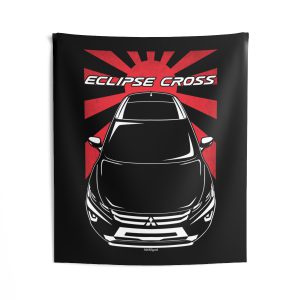 Mitsubishi Eclipse Cross 2018-2021 Tapestry - JDM Wall Art 50 x 60 inch by Auto Art Apparel
