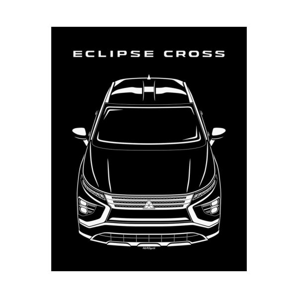 Mitsubishi Eclipse Cross 2022-2024 Poster 16 x 20 inch by Auto Art Apparel
