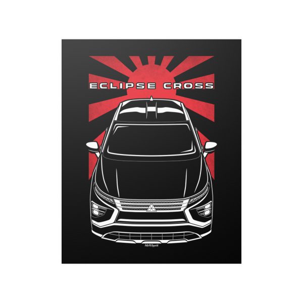 Mitsubishi Eclipse Cross 2022-2024 Poster - JDM Print 16 x 20 inch by Auto Art Apparel
