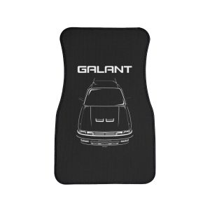 Mitsubishi Galant VR 4 6th gen 1988-1992 Car Mat Front Carpet Floor Mats by Auto Art Apparel