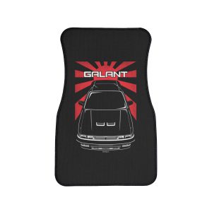 Mitsubishi Galant VR 4 6th gen 1988-1992 Car Mat - JDM Floor Mats Front Carpet Floor Mats by Auto Art Apparel