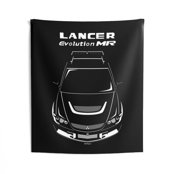 Mitsubishi Lancer Evolution IX Evo 9 2005-2007 Tapestry 50 x 60 inch by Auto Art Apparel