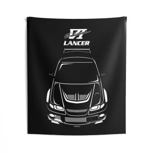Mitsubishi Lancer Evolution VI 1999-2001 Tapestry 50 x 60 inch by Auto Art Apparel
