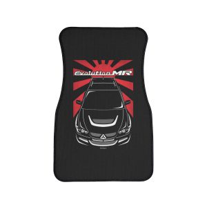 Mitsubishi Lancer Evolution VIII Evo 8 2003-2005 Car Mat - JDM Floor Mats Front Carpet Floor Mats by Auto Art Apparel