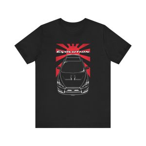 Mitsubishi Lancer Evolution X Evo 10 2008-2016 T-shirt - JDM Shirt by Auto Art Apparel