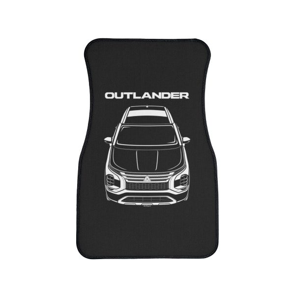 Mitsubishi Outlander 2022-2024 Car Mat Front Carpet Floor Mats by Auto Art Apparel