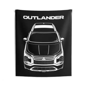 Mitsubishi Outlander 2022-2024 Tapestry 50 x 60 inch by Auto Art Apparel