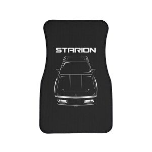 Mitsubishi Starion 1983-1989 Car Mat Front Carpet Floor Mats by Auto Art Apparel