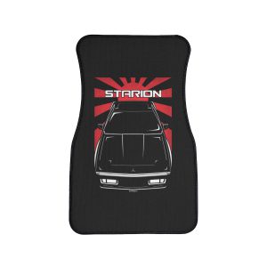 Mitsubishi Starion 1983-1989 Car Mat - JDM Floor Mats Front Carpet Floor Mats by Auto Art Apparel