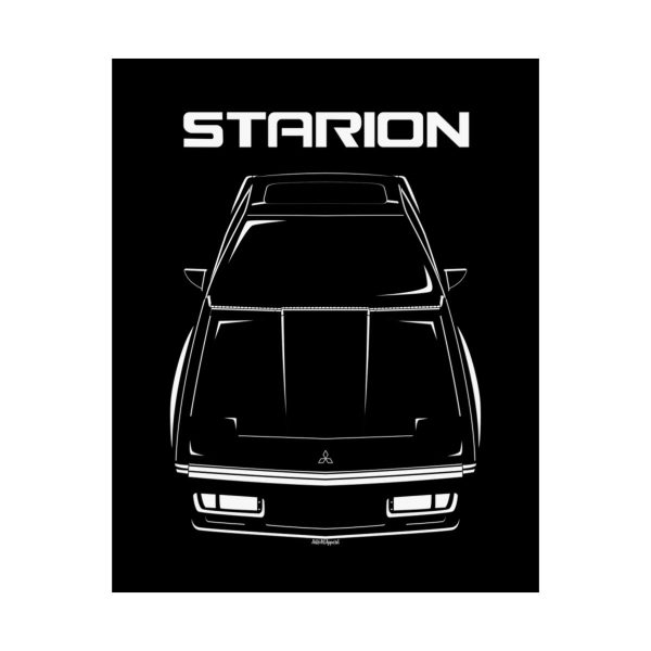 Mitsubishi Starion 1983-1989 Poster 16 x 20 inch by Auto Art Apparel