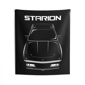 Mitsubishi Starion 1983-1989 Tapestry 50 x 60 inch by Auto Art Apparel