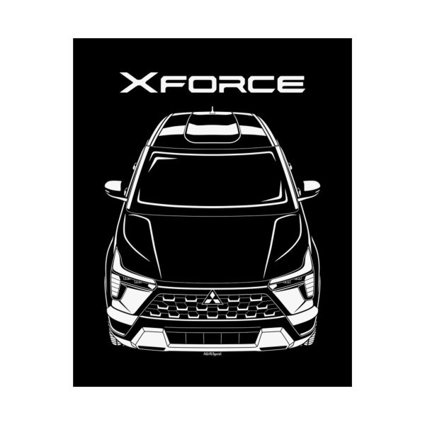 Mitsubishi Xforce 2023-2024 Poster 16 x 20 inch by Auto Art Apparel