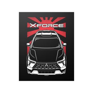 Mitsubishi Xforce 2023-2024 Poster - JDM Print 16 x 20 inch by Auto Art Apparel