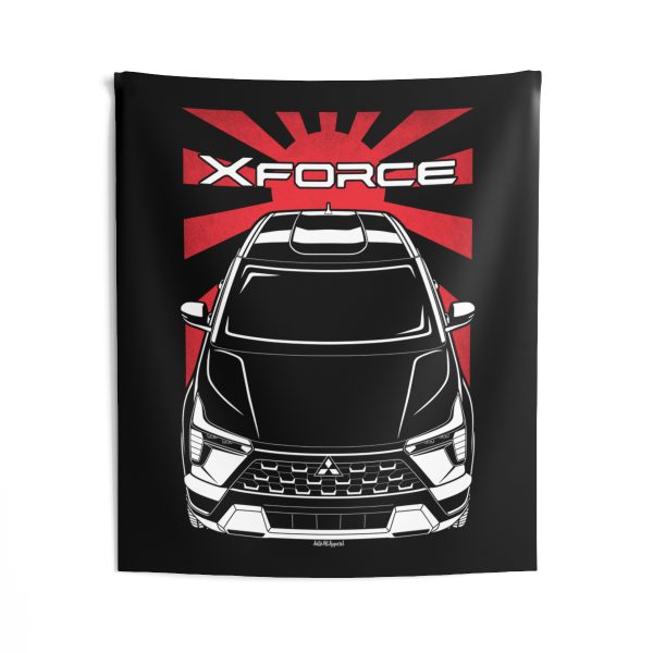 Mitsubishi Xforce 2023-2024 Tapestry - JDM Wall Art 50 x 60 inch by Auto Art Apparel