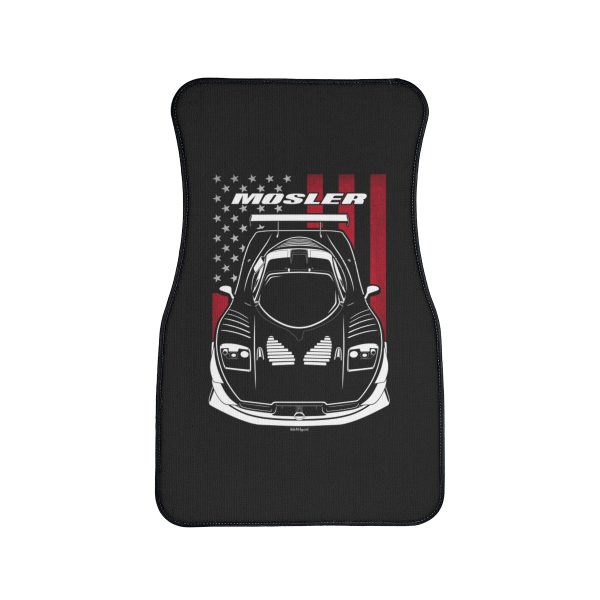 Mosler MT900 GT3 Car Mat - US Flag Floor Mats Front Carpet Floor Mats by Auto Art Apparel