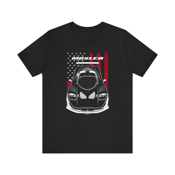 Mosler MT900 GT3 T-shirt - US Flag Shirt by Auto Art Apparel