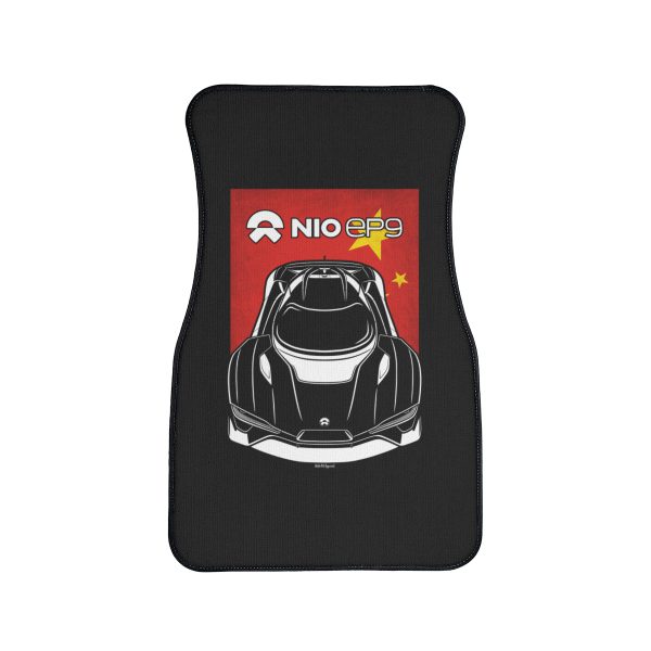 Nio EP9 Car Mat - China Flag Floor Mats Front Carpet Floor Mats by Auto Art Apparel