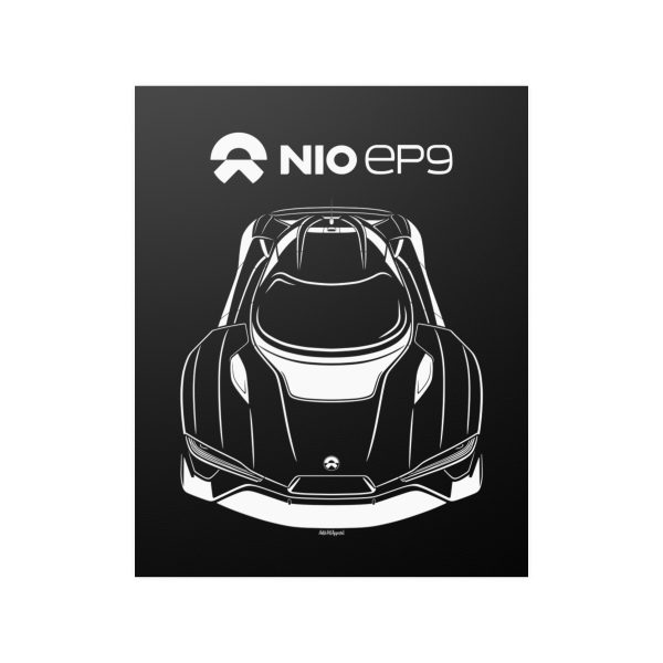 Nio EP9 Poster 16 x 20 inch by Auto Art Apparel