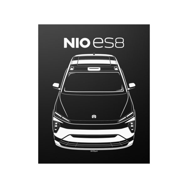 Nio ES8 Poster 16 x 20 inch by Auto Art Apparel
