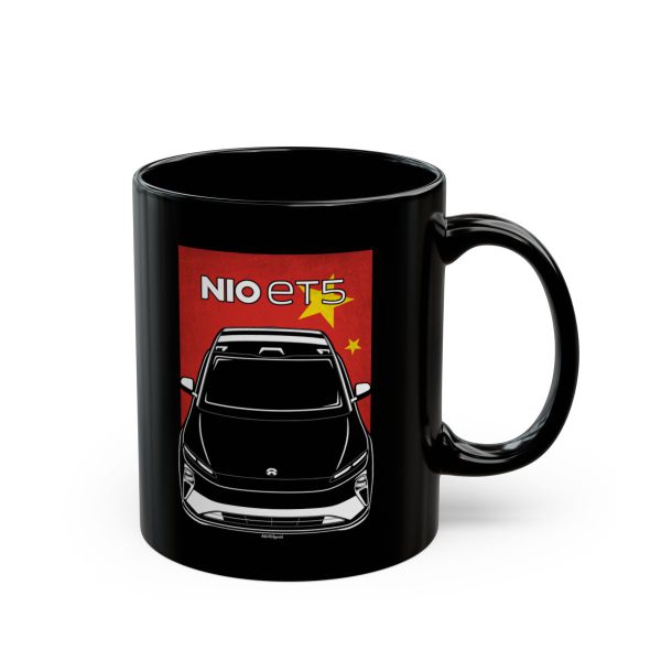 Nio ET5 Mug - China Flag Coffee Mug 11 oz by Auto Art Apparel