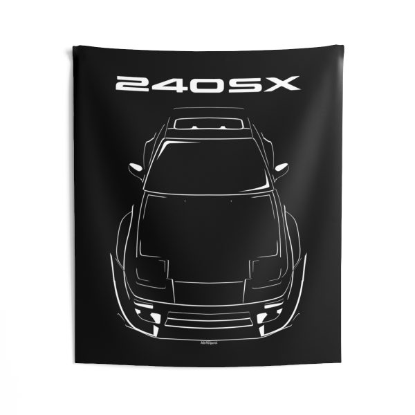 Nissan 240SX SE S13 1989-1994 Body kit Tapestry 50 x 60 inch by Auto Art Apparel