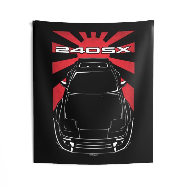 Nissan 240SX SE S13 1989-1994 Body kit Tapestry - JDM Wall Art 50 x 60 inch by Auto Art Apparel