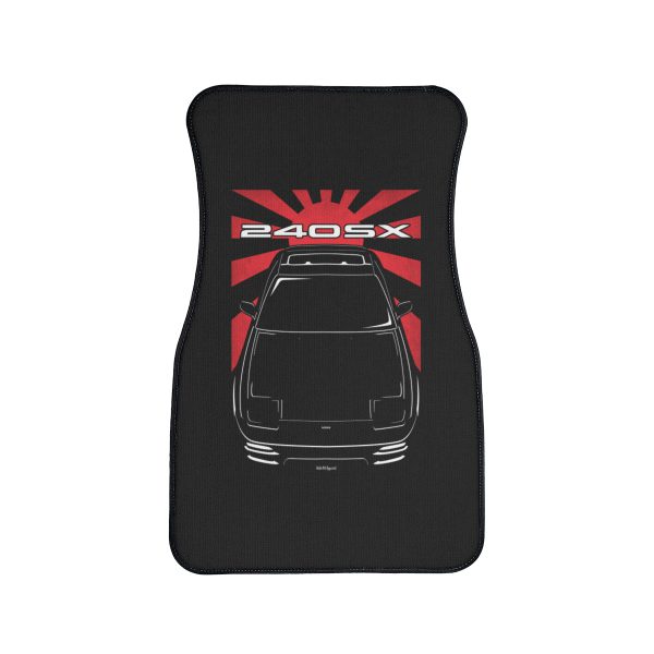 Nissan 240SX SE S13 1989-1994 Car Mat - JDM Floor Mats Front Carpet Floor Mats by Auto Art Apparel