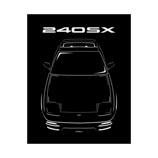Nissan 240SX SE S13 1989-1994 Poster 16 x 20 inch by Auto Art Apparel