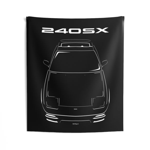 Nissan 240SX SE S13 1989-1994 Tapestry 50 x 60 inch by Auto Art Apparel