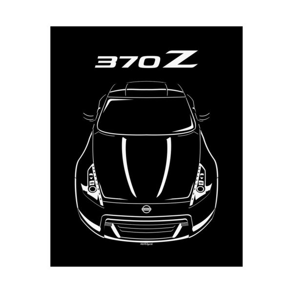 Nissan 370Z Z34 2009-2020 Poster 16 x 20 inch by Auto Art Apparel