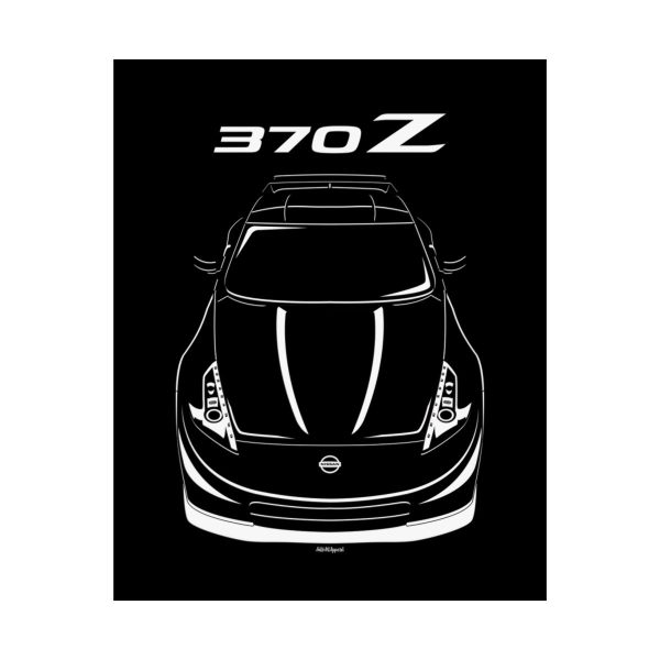 Nissan 370Z Z34 Nismo 2009-2014 Poster 16 x 20 inch by Auto Art Apparel
