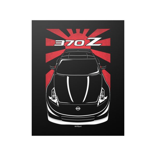 Nissan 370Z Z34 Nismo 2009-2014 Poster - JDM Print 16 x 20 inch by Auto Art Apparel