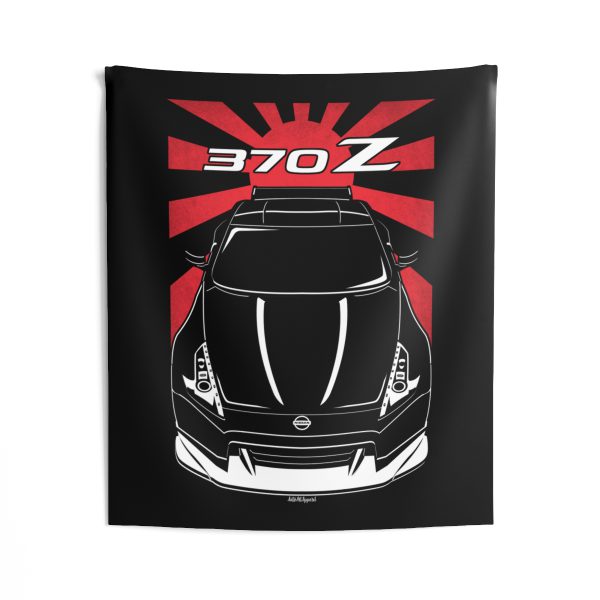 Nissan 370Z Z34 Nismo 2015-2020 Tapestry - JDM Wall Art 50 x 60 inch by Auto Art Apparel