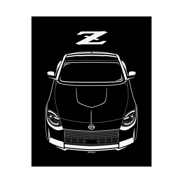 Nissan 400Z 2023-2024 Poster 16 x 20 inch by Auto Art Apparel