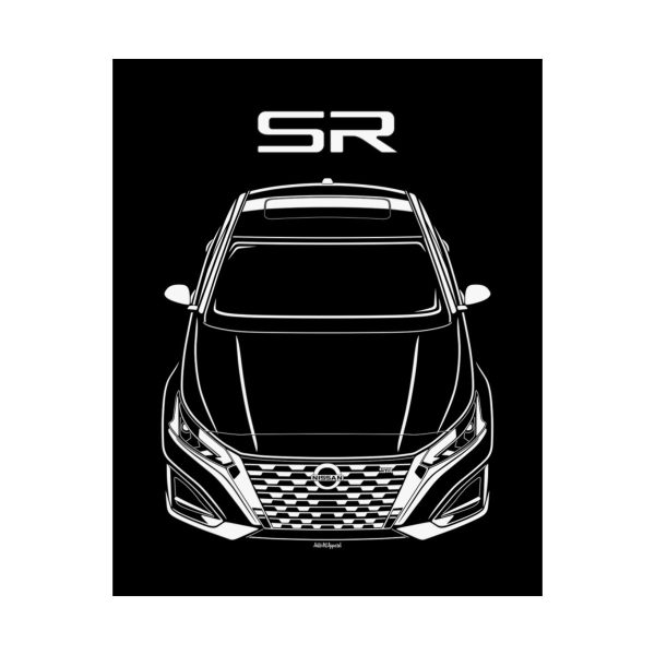 Nissan Altima SR 2023-2024 Poster 16 x 20 inch by Auto Art Apparel