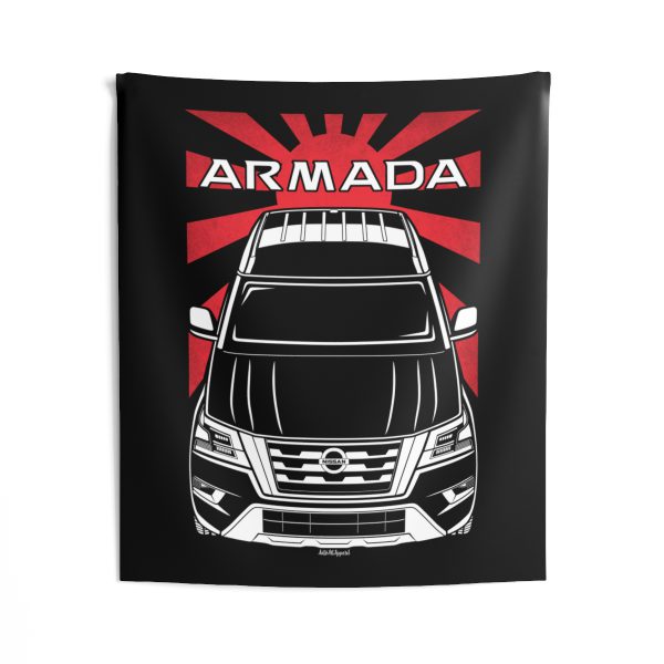 Nissan Armada 2021-2023 Tapestry - JDM Wall Art 50 x 60 inch by Auto Art Apparel