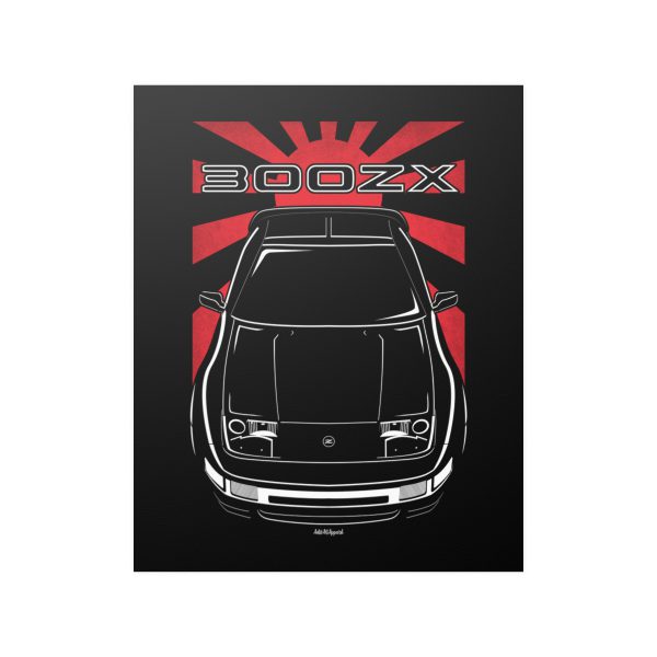Nissan Fairlady 300ZX Z32 1991-2000 Poster - JDM Print 16 x 20 inch by Auto Art Apparel