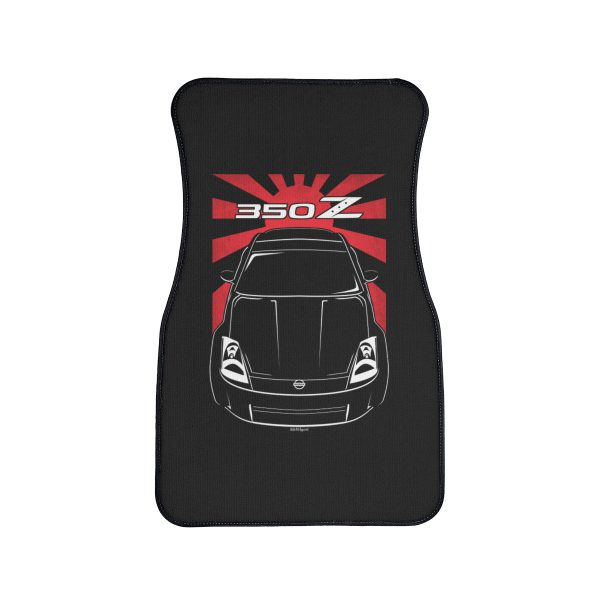 Nissan Fairlady 350Z Z33 2002-2008 Car Mat - JDM Floor Mats Front Carpet Floor Mats by Auto Art Apparel