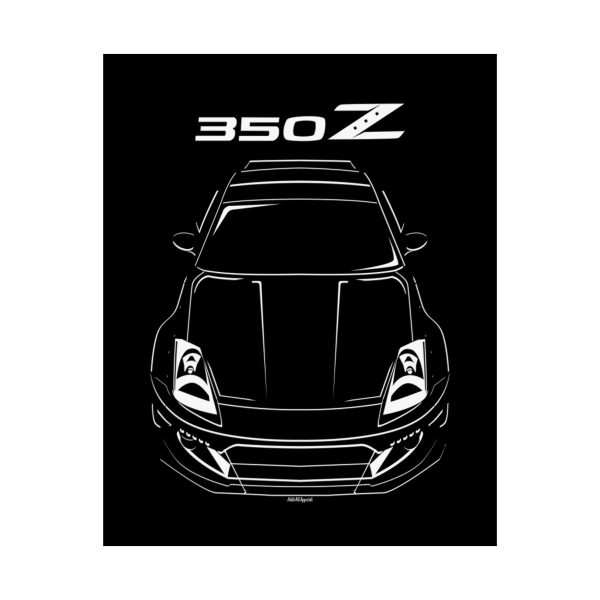 Nissan Fairlady 350Z Z33 Body Kit Poster 16 x 20 inch by Auto Art Apparel