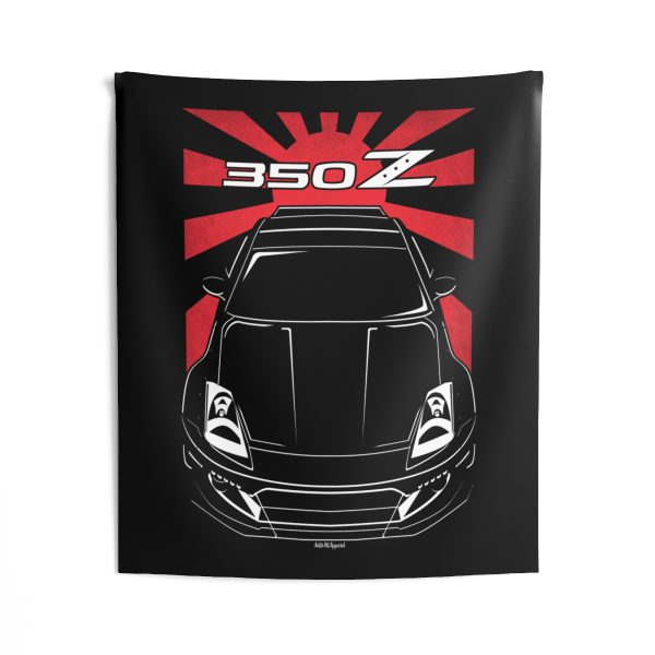 Nissan Fairlady 350Z Z33 Body Kit Tapestry - JDM Wall Art 50 x 60 inch by Auto Art Apparel